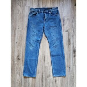 Roark Jeans Mens 34x31 Blue Straight Fit HWY 128 Denim Classic Casual Pants